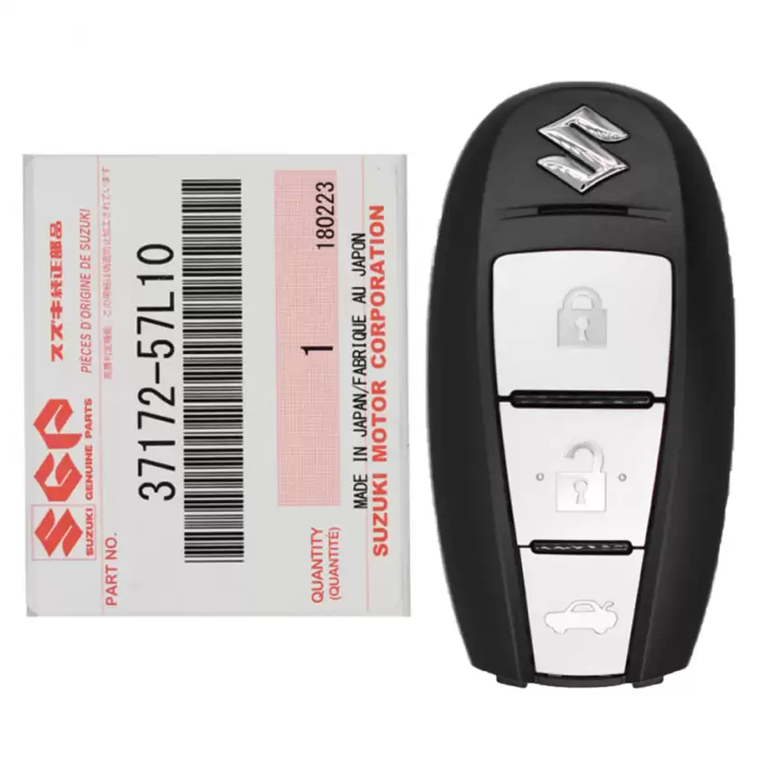Suzuki Kizashi Smart Keyless Remote Key 3 Buttons 37172-57L10 KBRTS009