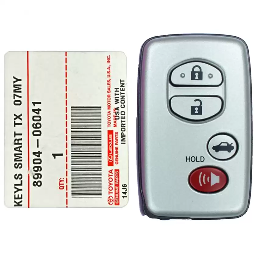 2006-2011 Toyota Smart Keyless Proximity Key 89904-06041 HYQ14AAB