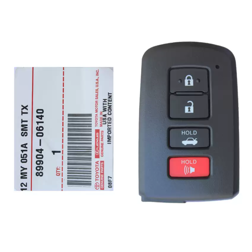 2012-2019 Toyota Smart Proximity Remote Key 89904-06140 HYQ14FBA