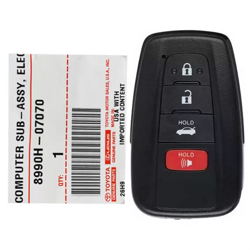 2019-22 Toyota Avalon Smart Keyless Remote 8990H-07070 HYQ14FBC