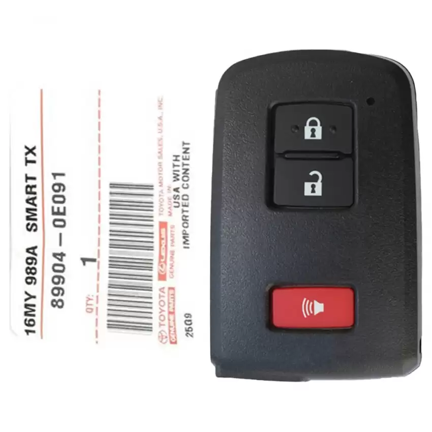 2015-2021 Toyota Smart Remote Key 89904-0E091 HYQ14FBA