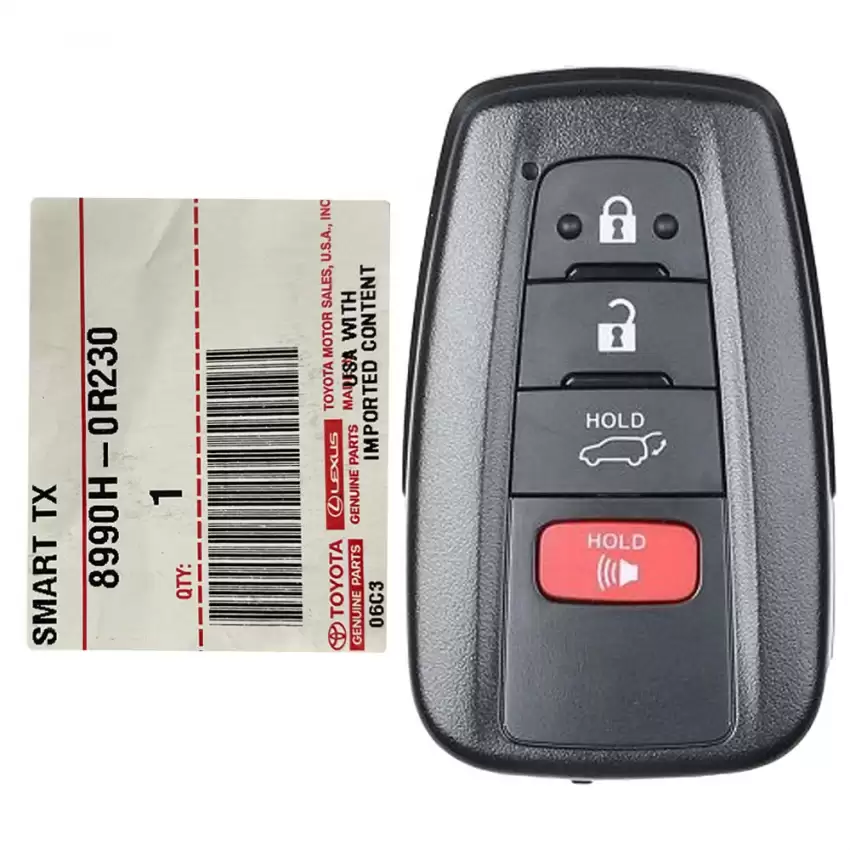 2021-2022 Toyota RAV4 Hybrid Smart Remote Key 8990H-0R230 HYQ14FLA