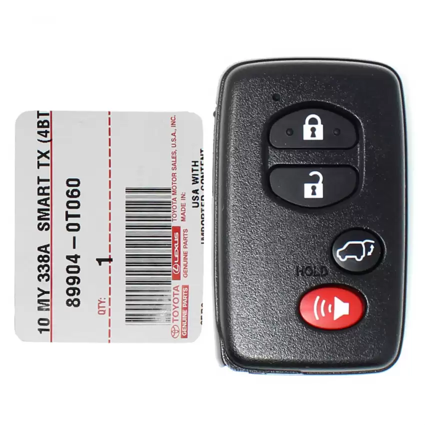 Replacement For 2009 2010 2011 2012 2013 2014 2015 2016 Toyota Venza Key Fob 