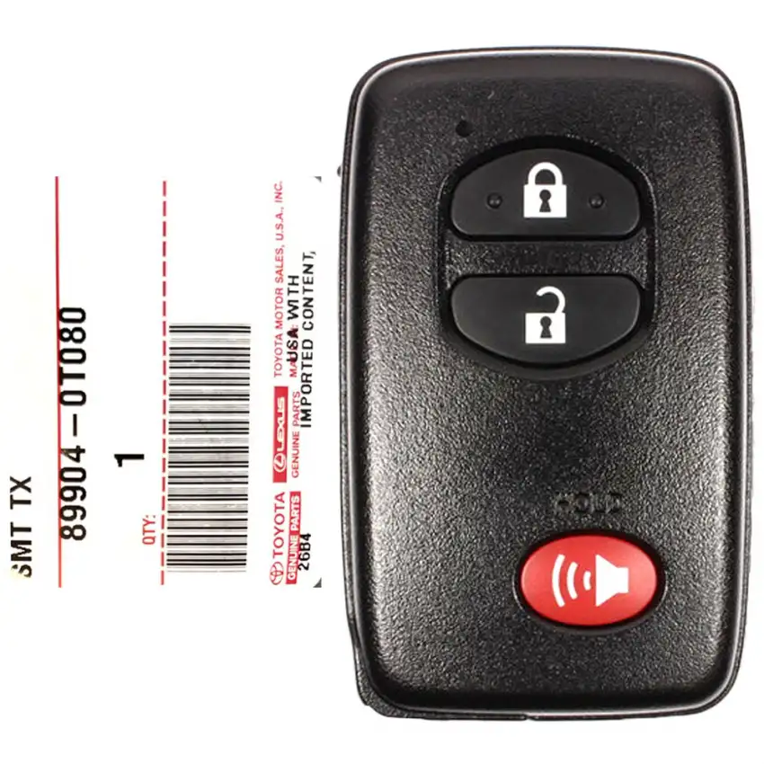 Toyota Venza Proximity Remote Key 89904-0T080 HYQ14AAB 3 Button