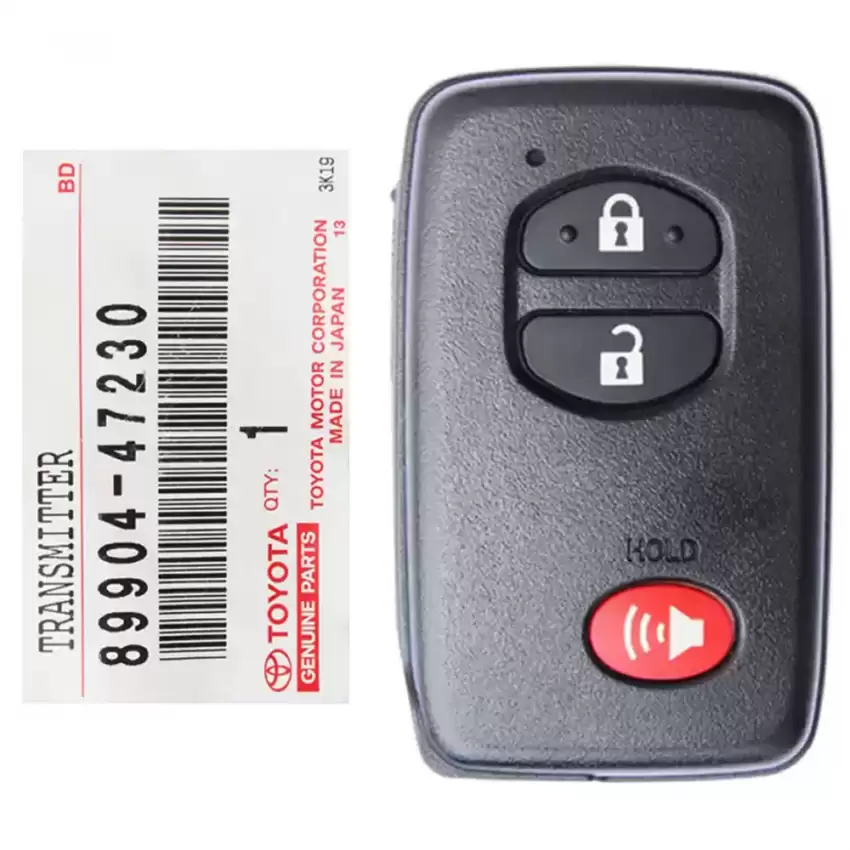 Toyota Prius V, Hatchback Smart Remote Key 89904-47230 HYQ14ACX