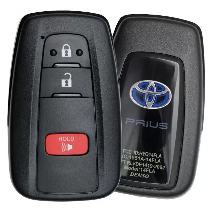 2021-2022 Genuine OEM Toyota Prius Smart Keyless Entry Remote PN: 8990447710 FCCID: HYQ14FLA with 3 Buttons 