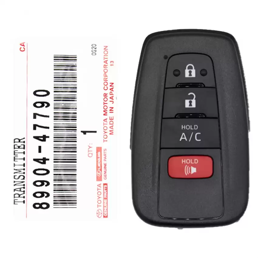 2021-2022 Toyota Prius Prime Smart Keyless Remote 89904-47790 HYQ14FLA BOARD 3450