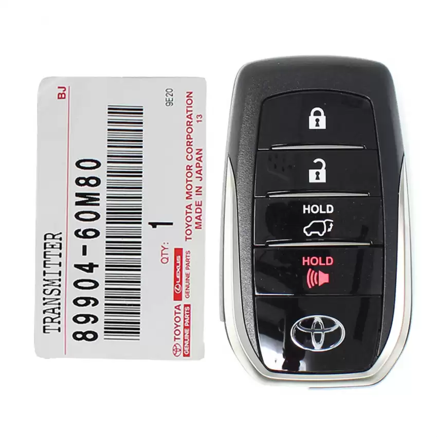 2018-2020 Toyota Land Cruiser Smart Keyless Proximity Remote 89904-60M80 HYQ14FBA