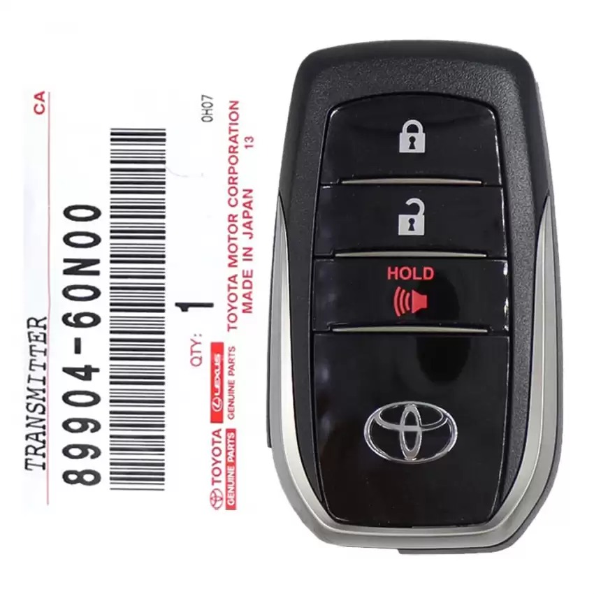 2018-2020 Toyota Land Cruiser Smart Keyless Remote 89904-60N00