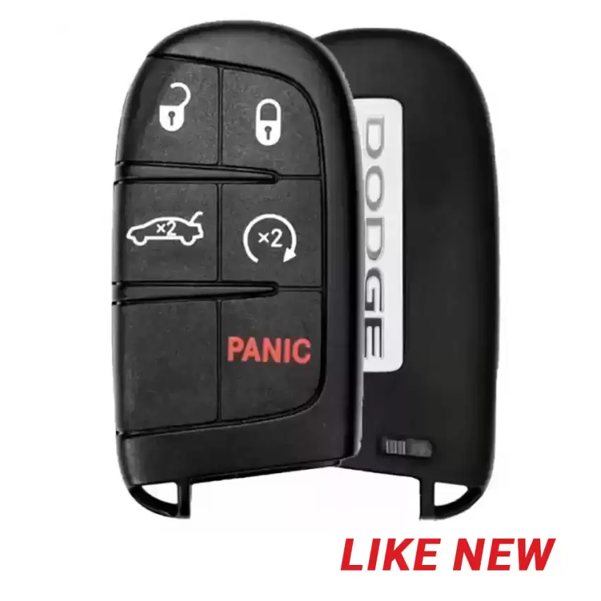 2019-2021 Dodge Charger Challenger Smart Remote Key 5 Button 68394195AA M3N-40821302 Chip 4A