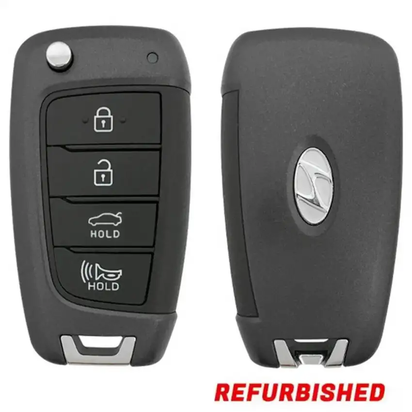 20218-2021 Hyundai Accent Flip Remote Key 95430-J0700 NYOSYEC4TX1707 Refurbished (Grade B)