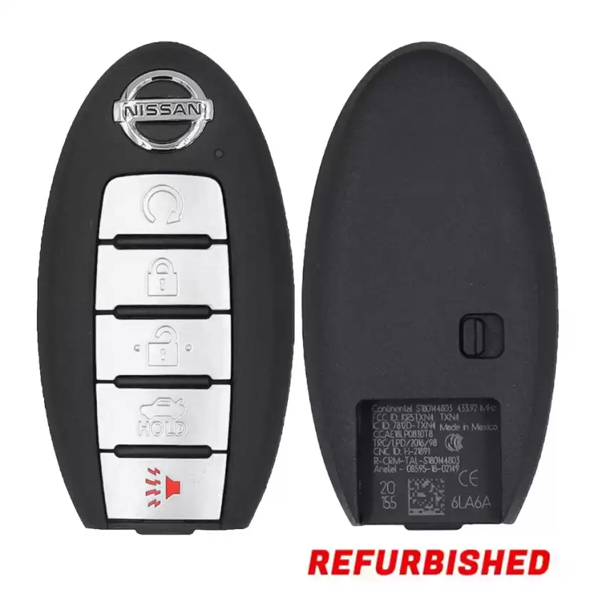2019-2022 Nissan Smart Remote Key 285E3-6LA6A KR5TXN4 (Refurbished)