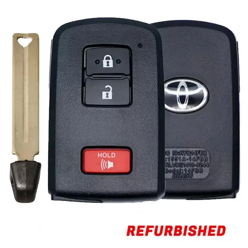 2021-2022 Toyota Smart Remote Key 89904-35060 89904-0C050 HYQ14FBB Refurbished