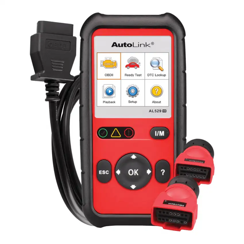 Autel AutoLink AL529HD OBD2 OBD2/EOBD Heavy Duty Code Scanner and Emission Tester