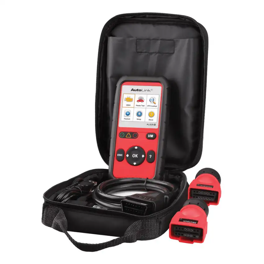 Autel AutoLink AL529HD OBD2/EOBD Heavy Duty Code Scanner & Emission Tester