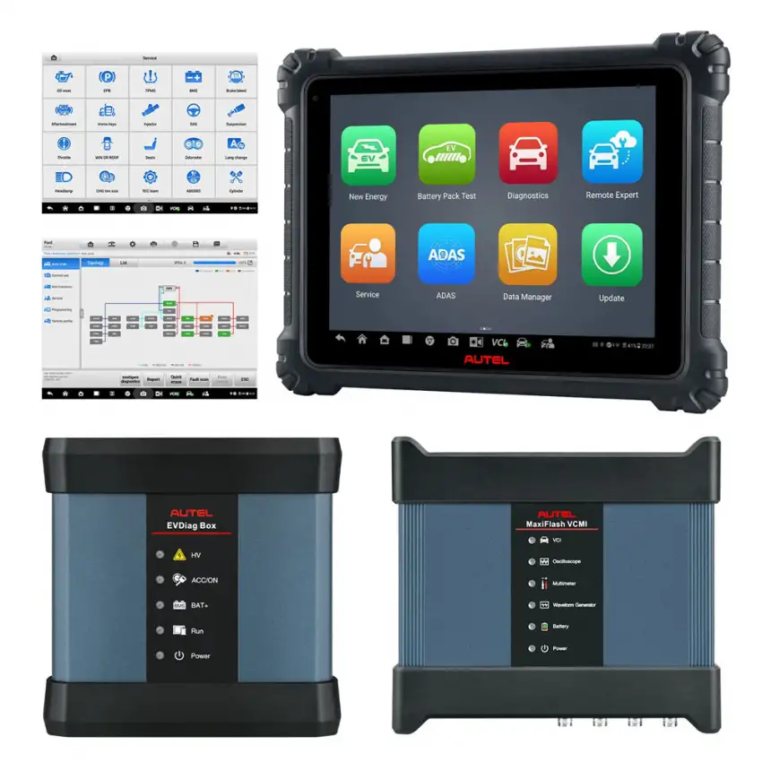 Autel MaxiSYS Ultra EV Automotive Diagnostic Tablet With Advanced MaxiFlash VCMI - DT-AUT-MSULTRAEV  p-2