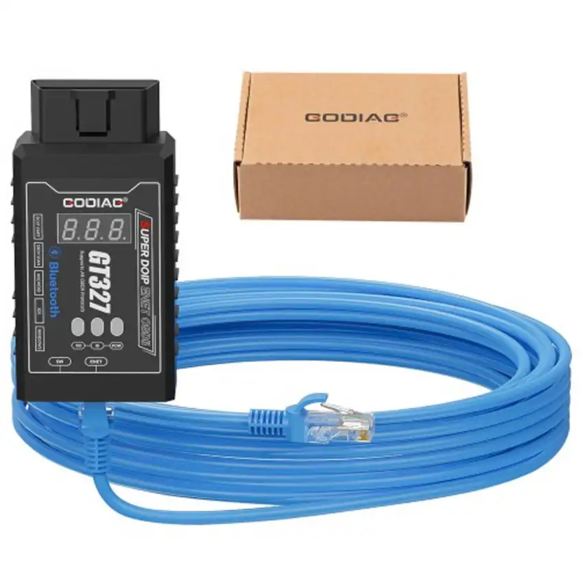 Godiag GT327 Super DOIP ENET ELM327 V1.5 Bluetooth OBD II Scanner for IOS / Android / Windows Support Voltage Display - DT-GOD-GT327  p-3
