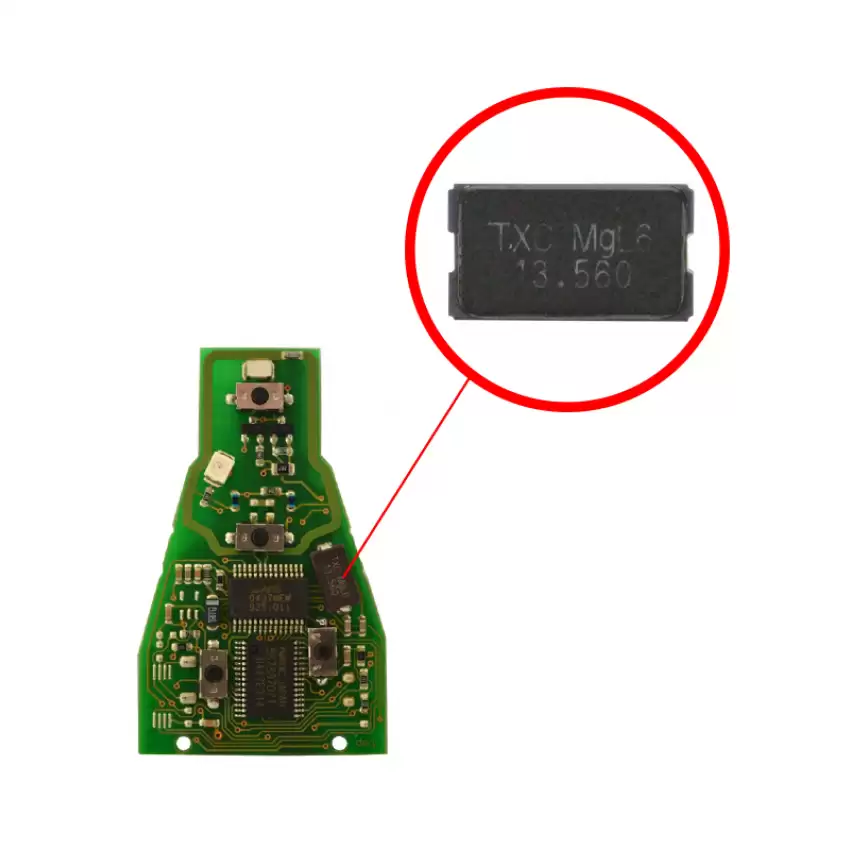 Crystal 13.560MHz For Change Mercedes Key Frequency 433 MHz Old Type