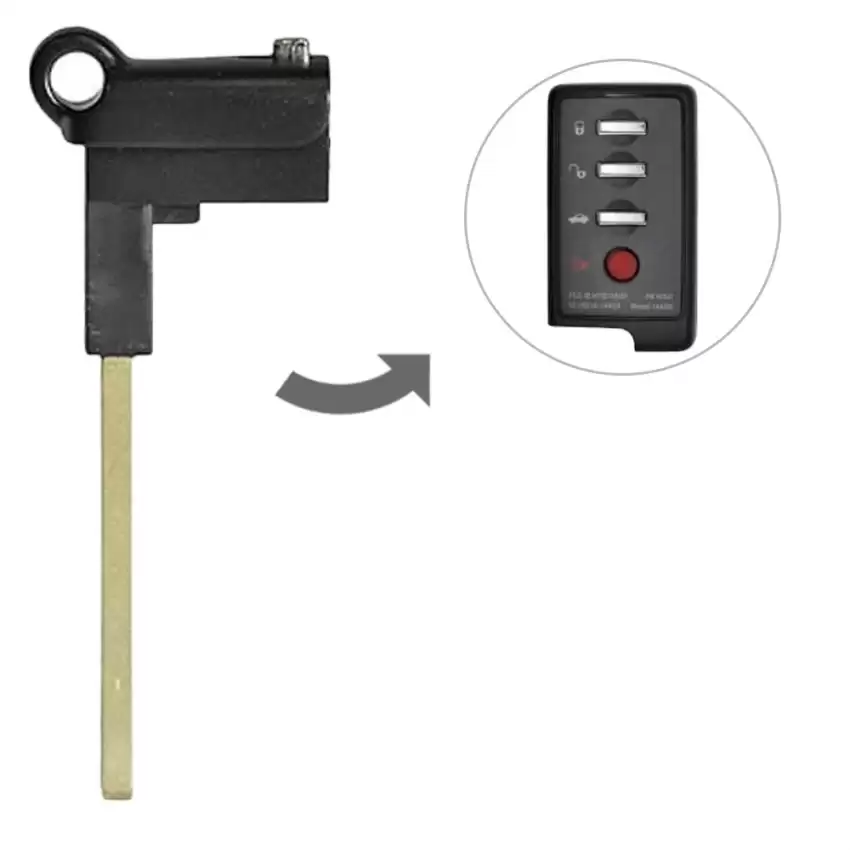 2013-2014 Subaru Outback Emergency Insert Key Blade 57497-AJ11A