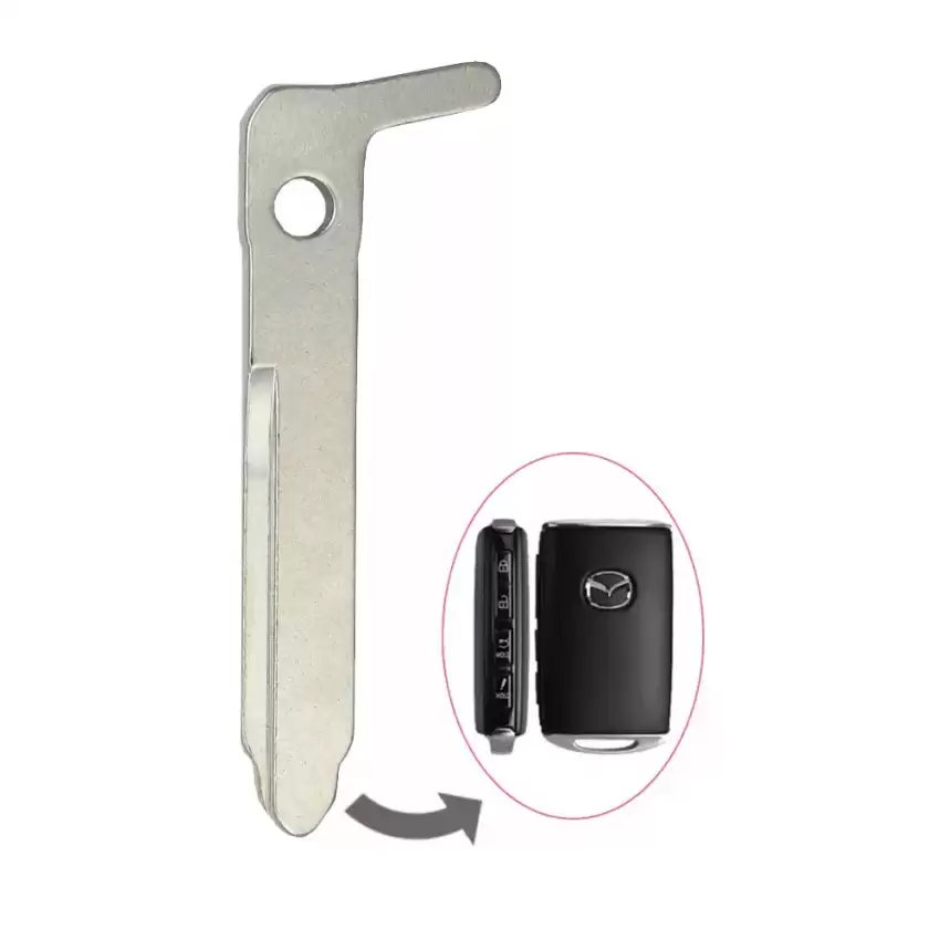 Emergency Insert Key for Mazda 2019+ Smart Remotes Same as BCY0-76-201 MAZ24R