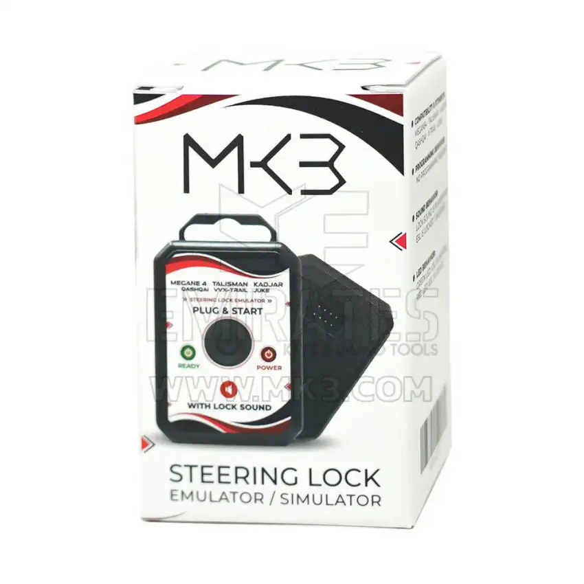 Steering Lock Simulator Emulator For Nissan Ranault with Lock Sound - Plug and Play - EM-1422  p-4