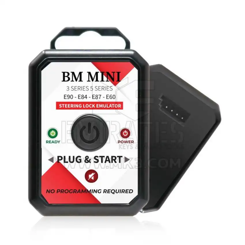 Steering Lock Emulator Plug and Start for BMW Mini Cooper E60 - E84 - E87 - E90 3 Series 5 Series ELV ESL