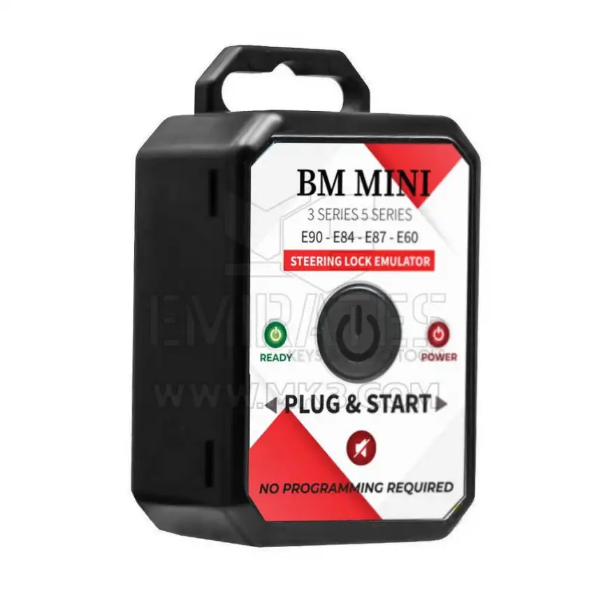 Steering Lock Emulator Plug and Start for BMW Mini Cooper E60 - E84 - E87 - E90 3 Series 5 Series ELV ESL - EM-2751  p-3
