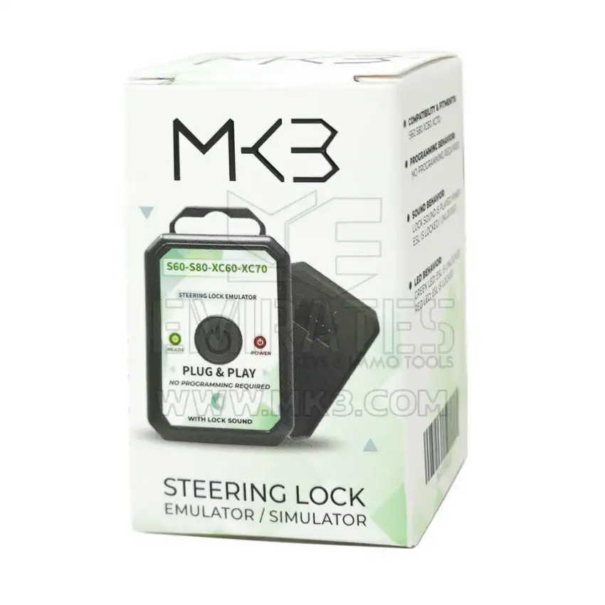 Steering Lock Emulator Simulator for Volvo V40 S60 S80 XC60 XC70 With Lock Sound Plug & Play - EM-3310  p-5
