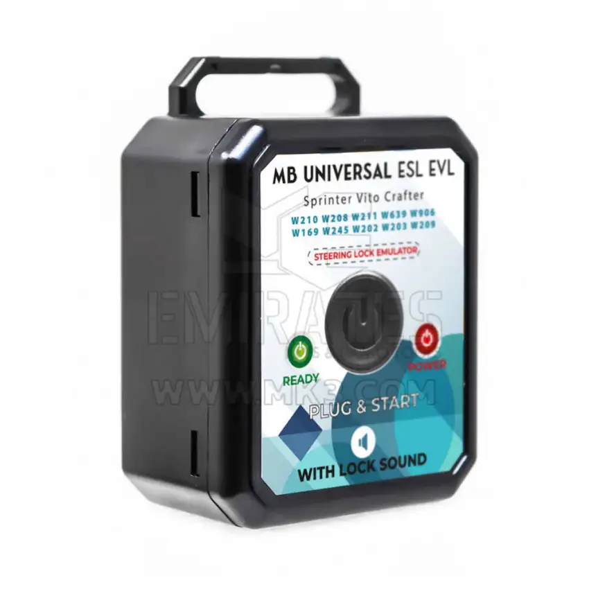 MB Universal Emulator - ESL ELV - Mercedes Benz VW Crafter Sprinter Steering Lock Emulator With Lock Sound No Need Programming