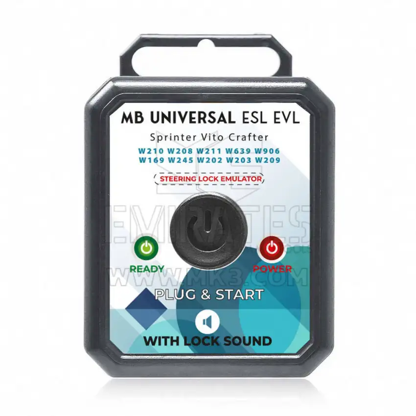 Steering Lock Emulator ESL EVL for Mercedes Benz VW Crafter Sprinter With Lock Sound - EM-MBESLELV  p-3