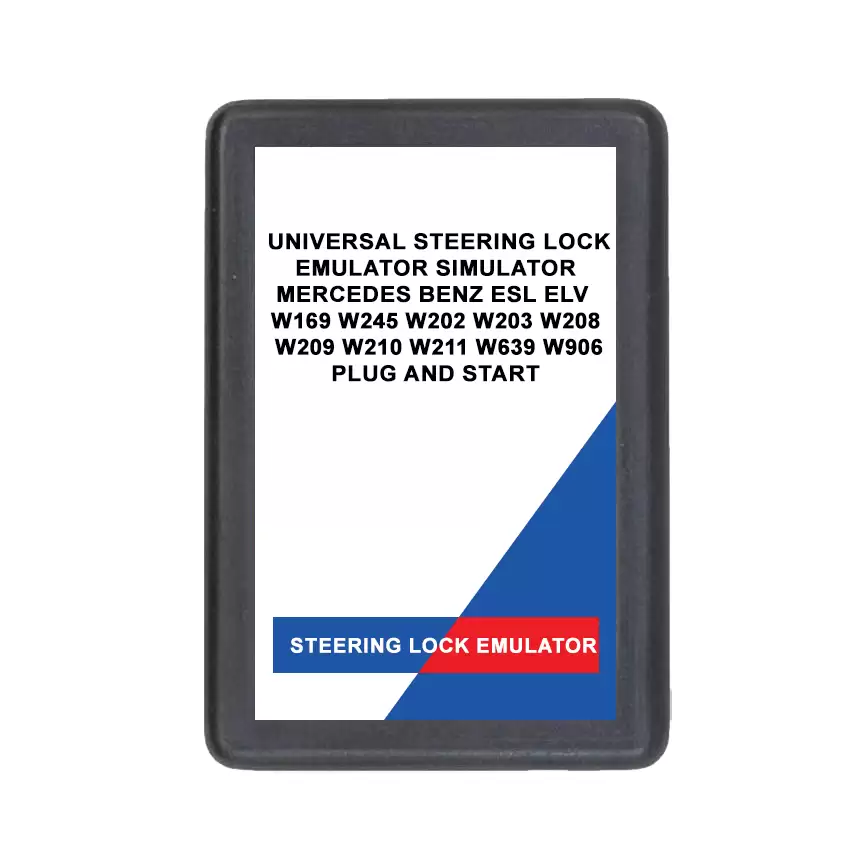 Universal Steering Lock Emulator Simulator for Mercedes Benz ESL ELV W169 W245 W202 W203 W208 W209 W210 W211 W639 W906 Plug and Start