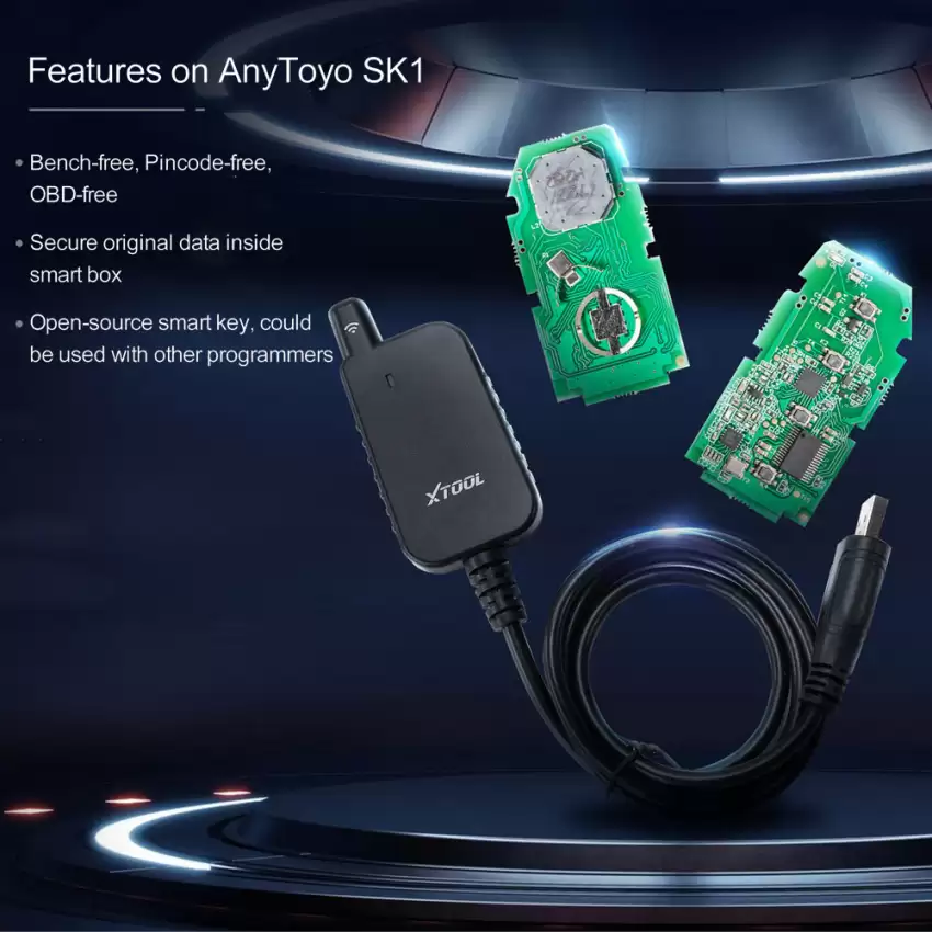 Xtool Toyota Data Collector + Toyota 8A Smart Key Emulator