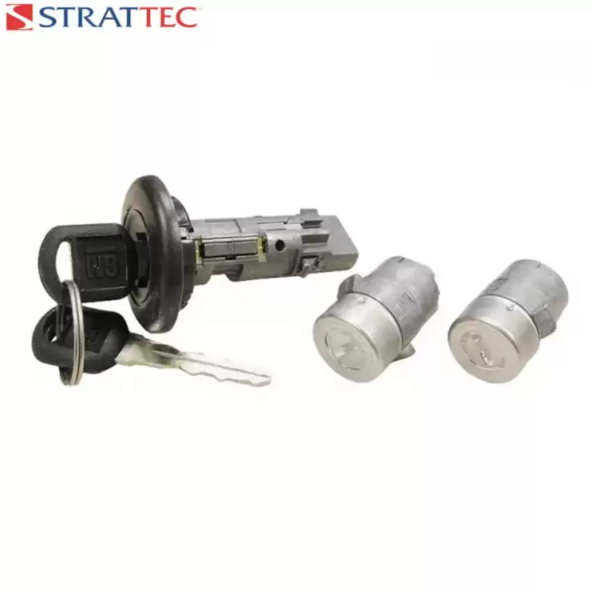 GM Ignition and Door Lock Set Coded Strattec 7012945