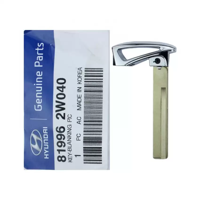 2013-18 Hyundai Santa Fe Genuine Insert Key Blade 819962W040