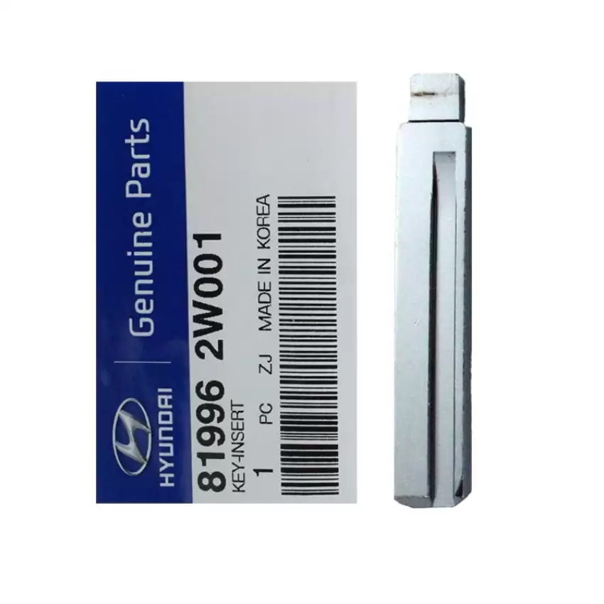 2013-2016 Hyundai Santa Fe Genuine Flip Remote Key Blade 819962W001