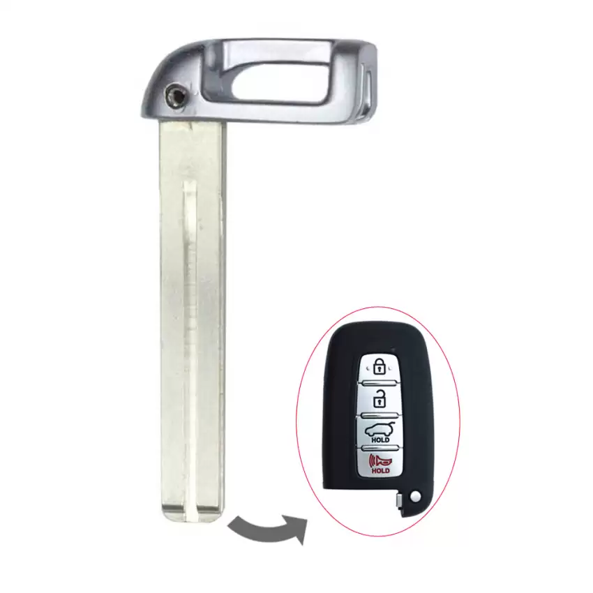 Insert Emergency Key blade For Kia Hyundai Same as  81996-2M020