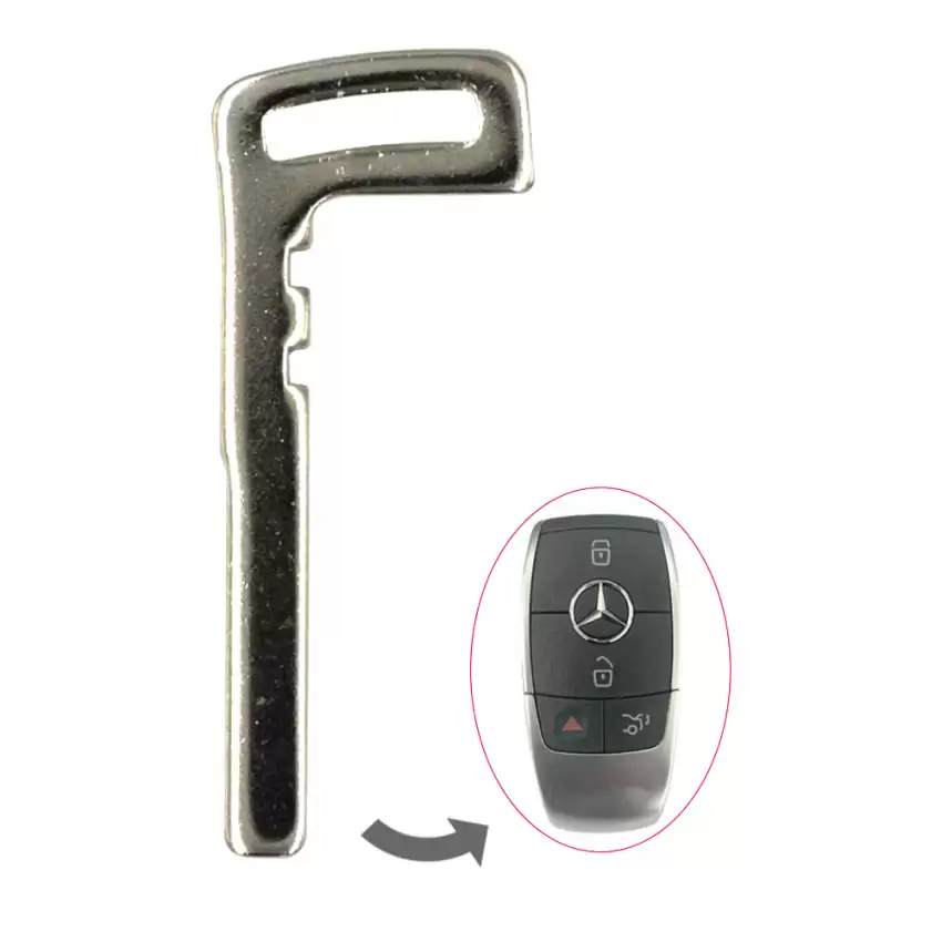 Emergency Insert key Blade For Mercedes Benz Remotes 2016-2020