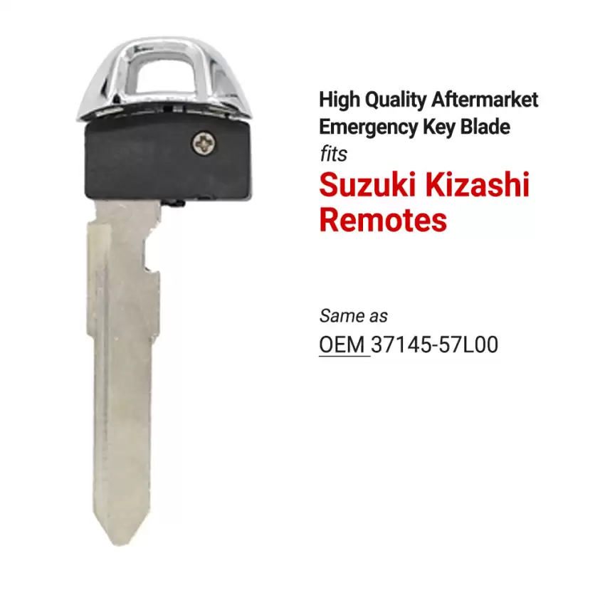 Suzuki Kizashi Aftermarket Insert Key Blade 37145-57L00