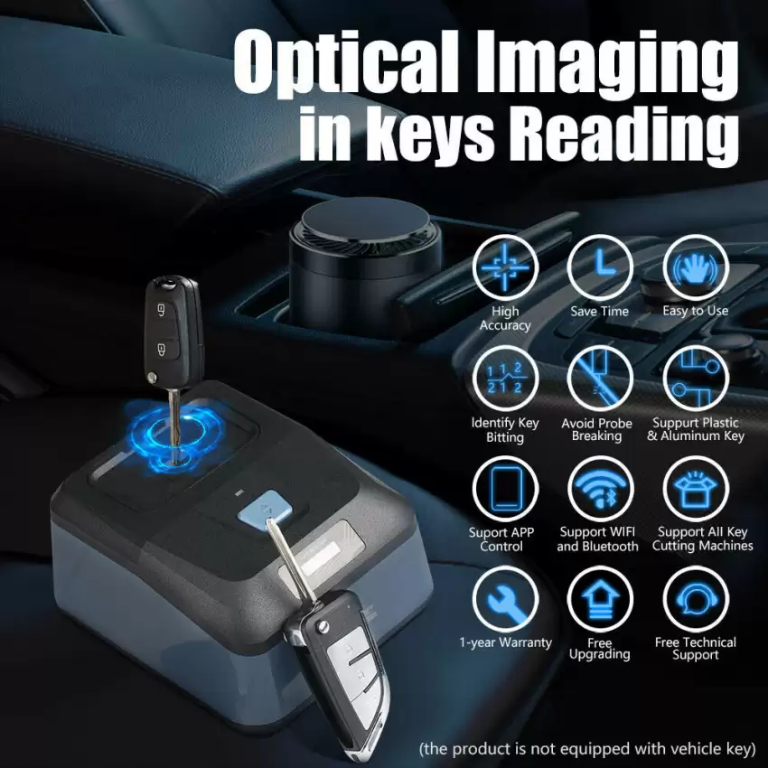 Xhorse Optical Key Reader Decoder Supports multiple key types - AC-XHS-XDKR00GL  p-2