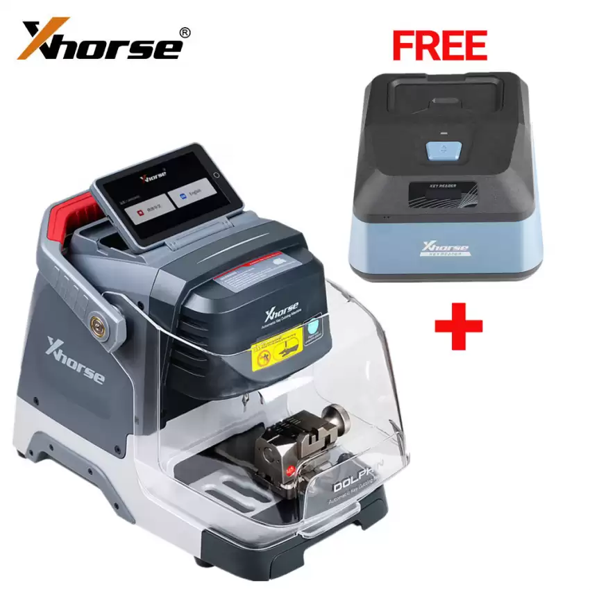 Bundle of Xhorse Dolphin XP-005L Key Cutting Machine and FREE Xhorse Optical Key Reader