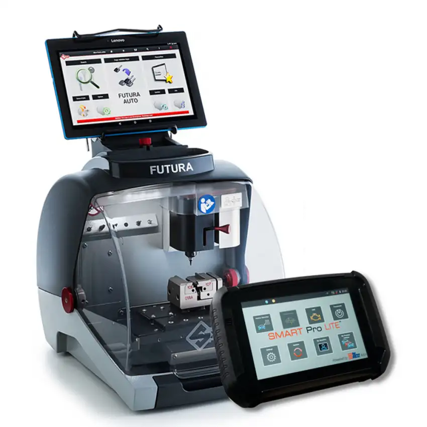 Bundle of ILCO Futura Auto Key Cutting Machine and AD2005 Smart Pro Lite Programming Device