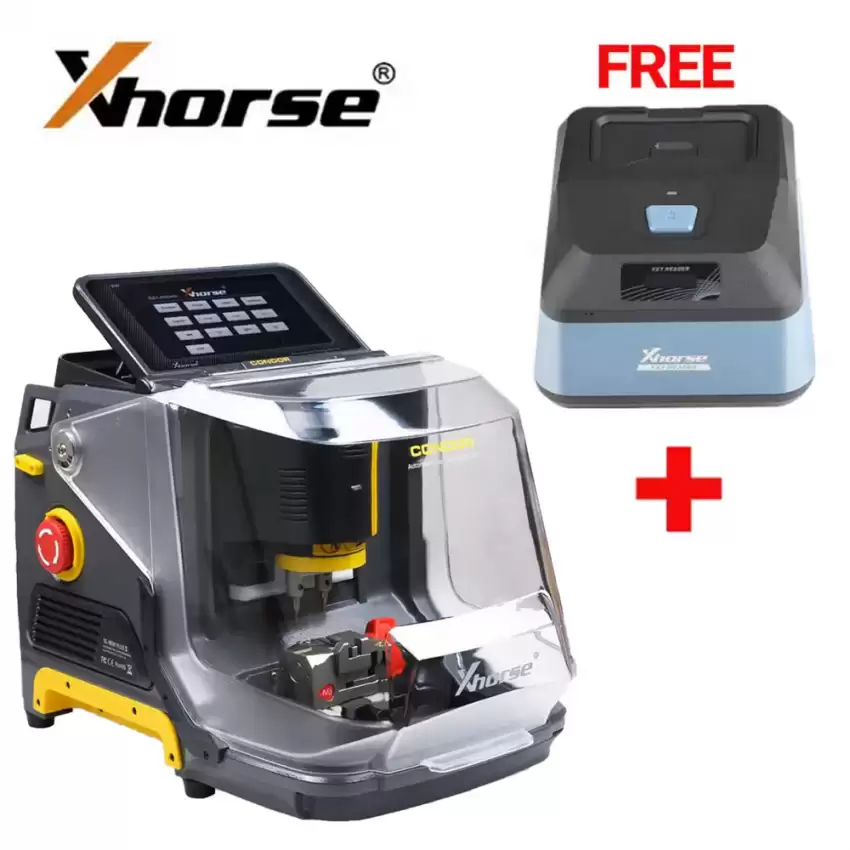 Bundle of Xhorse Condor XC-MINI Plus II and FREE Optical Key Reader Decoder