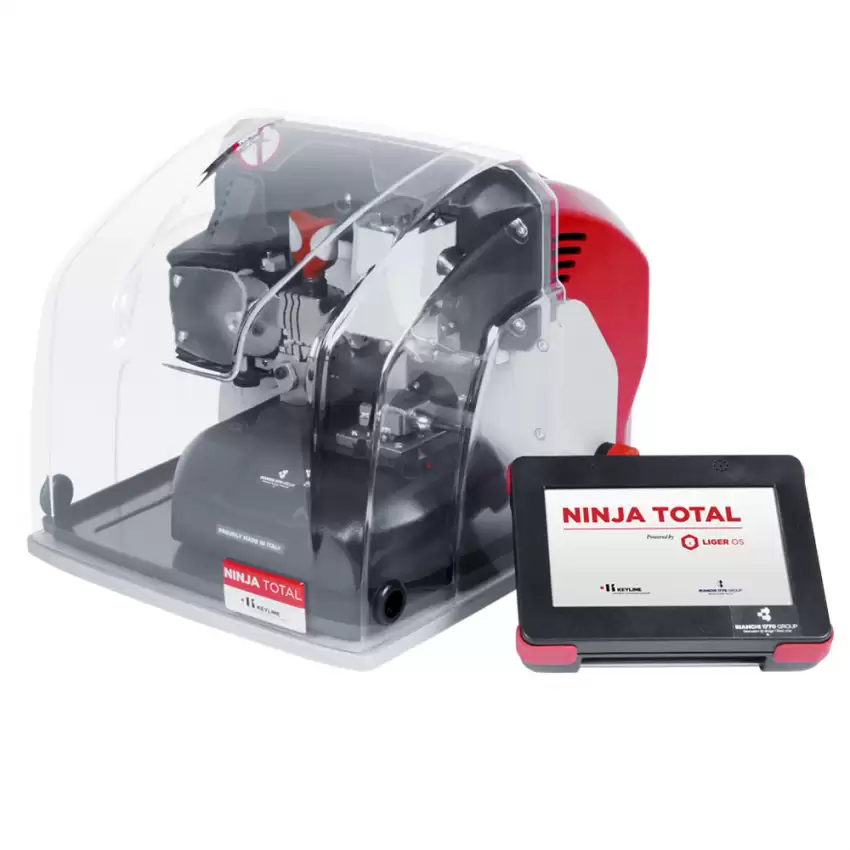 Keyline Ninja Total All-In-One Automatic Electronic Key Cutting Machine for Edge Cut, Laser and Dimple Keys