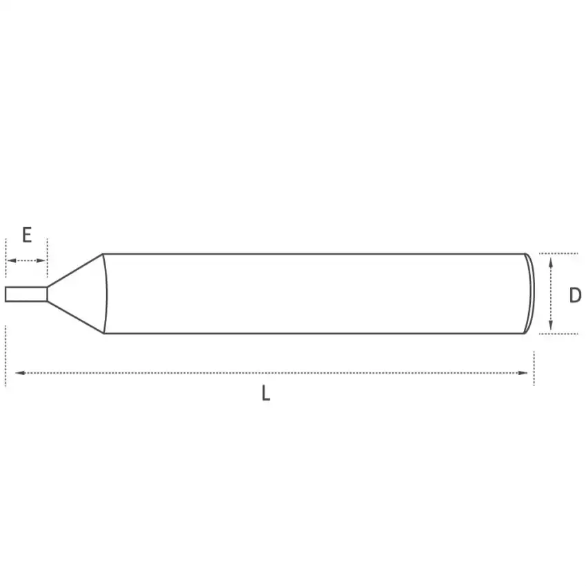 High Quality 1mm Universal Grade Carbide Tracer Point for Silca Quattrocode / Silca Triax Replaces D917259ZR, U103TT