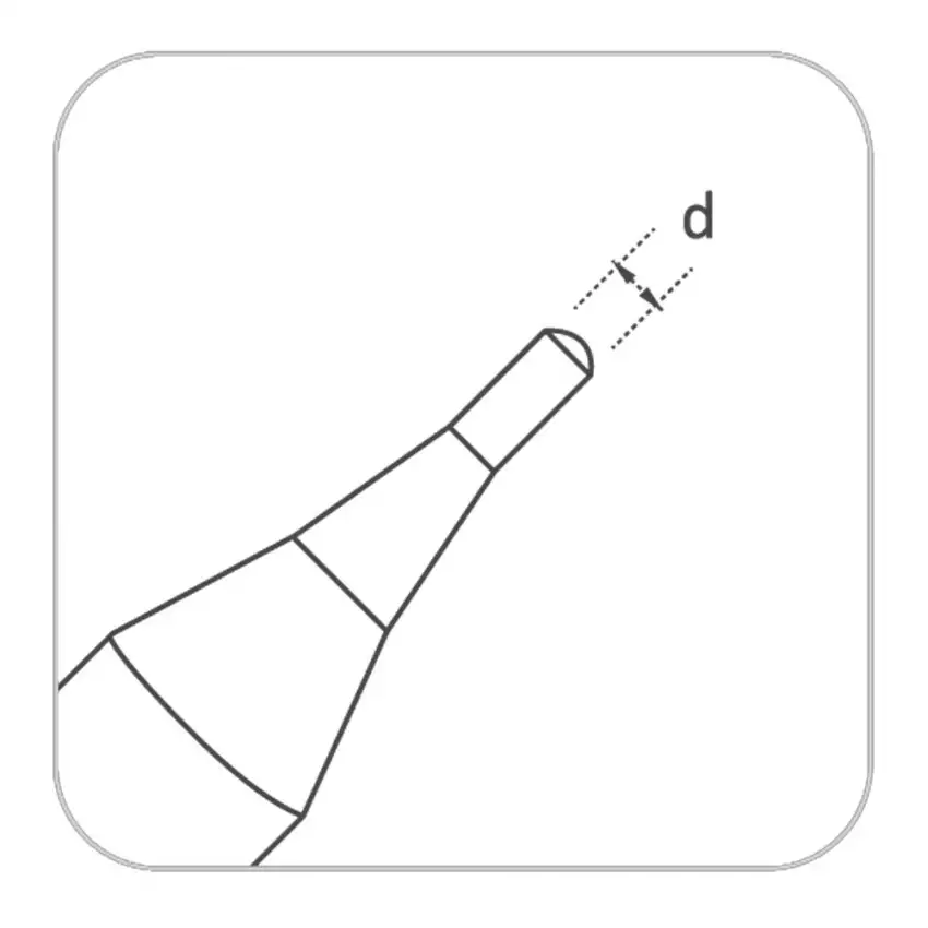 Universal Grade Tracer Point 2.5mm for JMA / SILCA