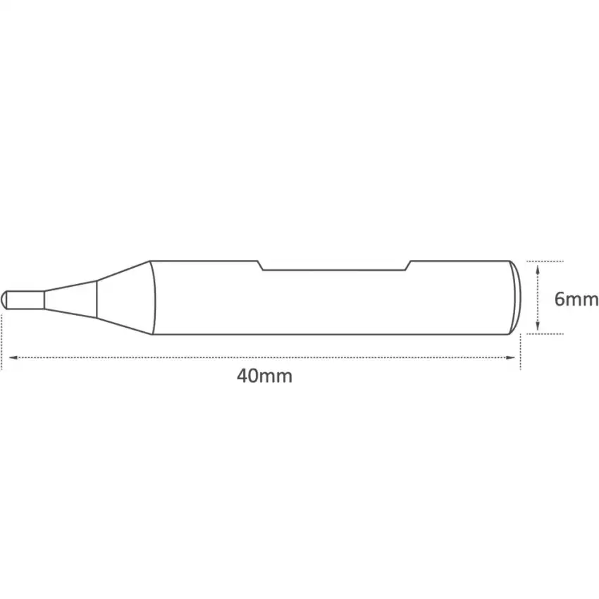 High Quality 2.5mm Universal Grade Carbide Tracer Point for JMA Capri, X-Code / SILCA Idea, Matrix Replaces 0072, TW7025