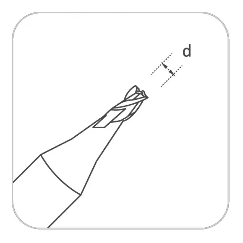 High Quality 3mm Universal Grade End Mill Cutter for Silca Triax, Viper, Quattrocode Replaces D711604ZB, W129, H129