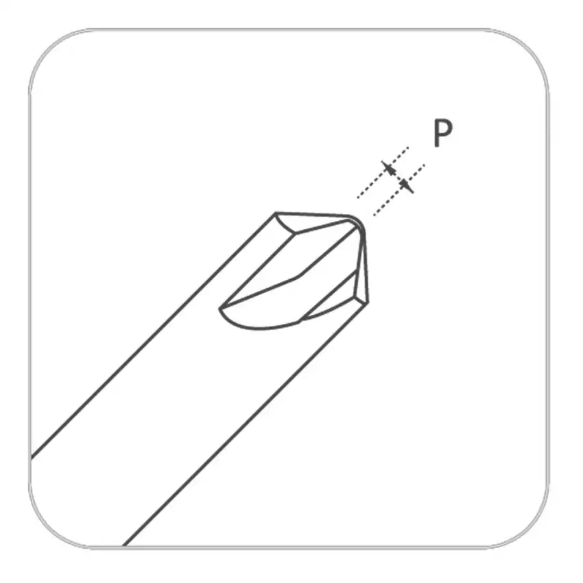 Universal Grade 0.8mm 90° Dimple Cutter for SILCA Quattrocode, Triax, Viper