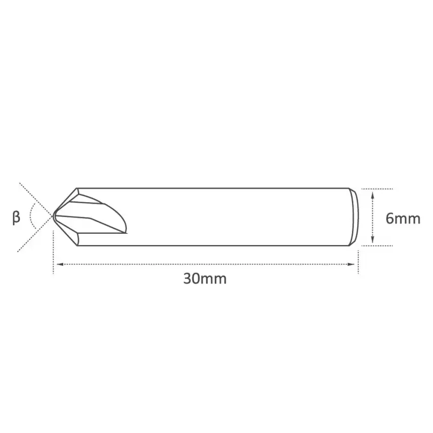 Universal Grade Dimple Cutter 0.4mm 90° for SILCA Futura