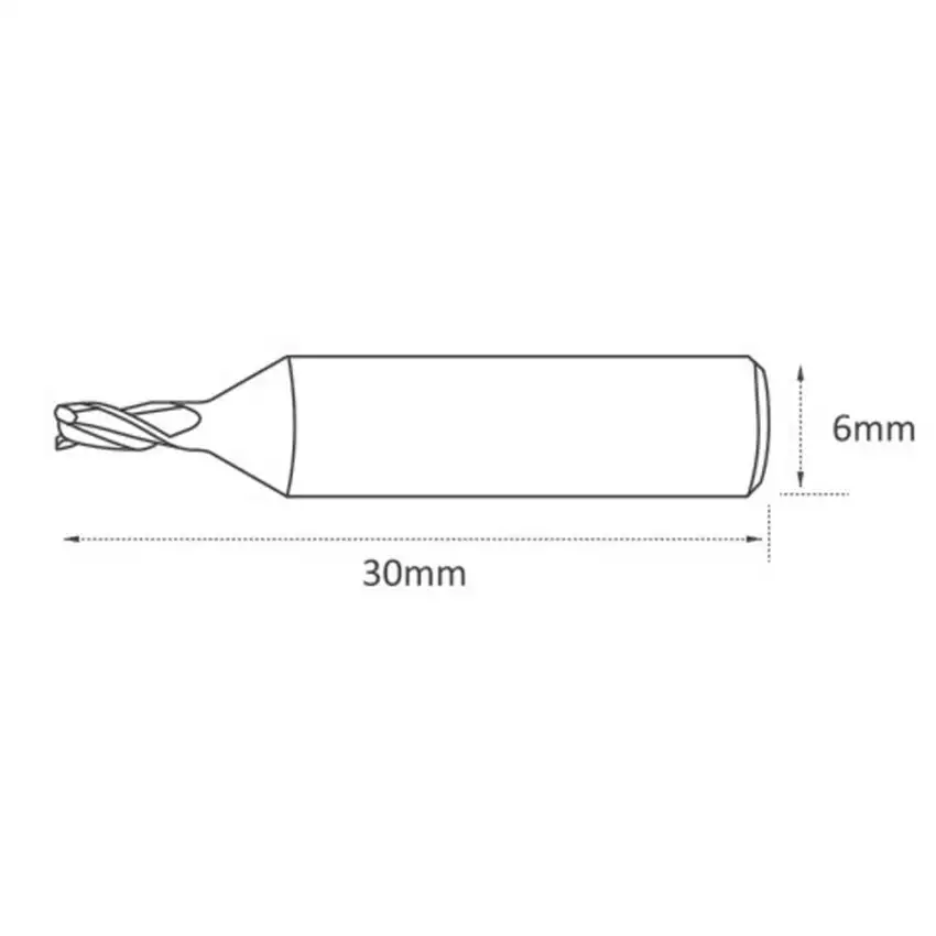 Universal Grade End Mill Cutter 2.00mm for SILCA Futura